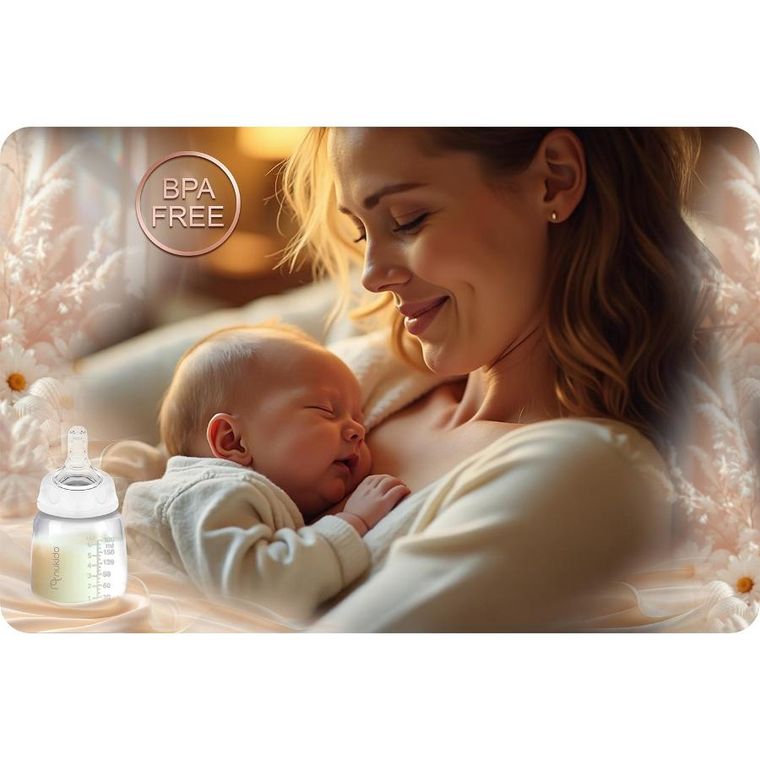 Nukido, zestaw butelek, 180 ml, 2 szt.