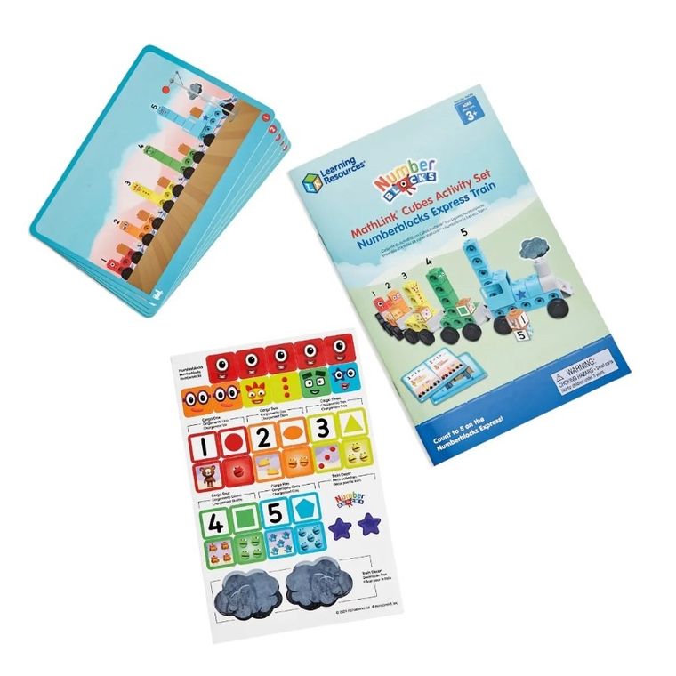Numberblocks, Pociąg, klocki matematyczne, 68 elementów