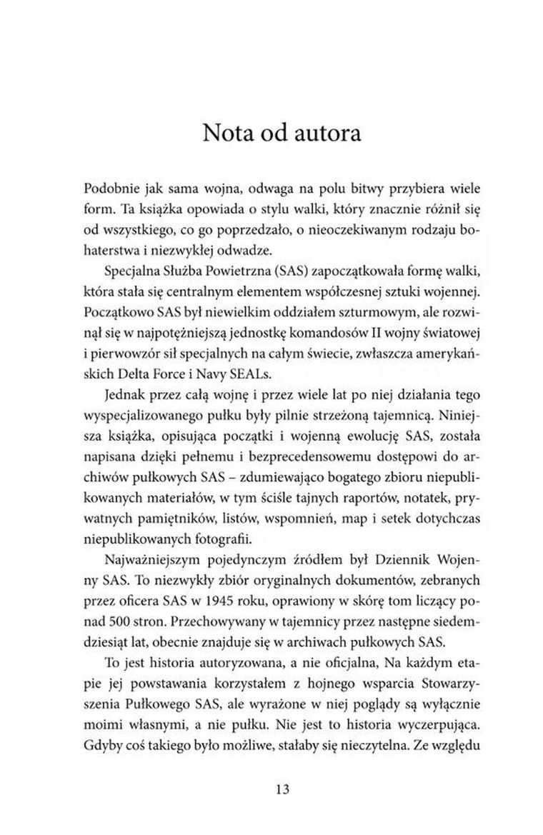 Oddział dla zuchwałych. Nieznana historia SAS 1941-1945