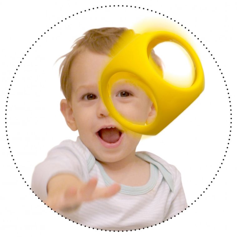 Oibo, zabawka kreatywna, niebieska