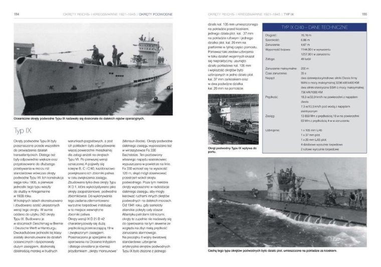 Okręty Reichsmarine i Kriegsmarine 1921-1945