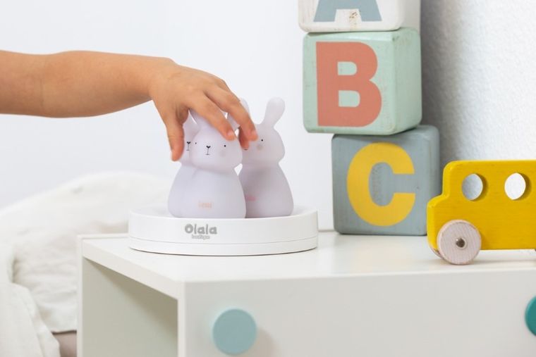 Olala, Króliczki, zestaw lampek nocnych LED