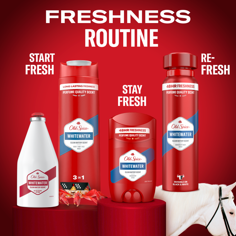 Old Spice, Whitewater, balsam po goleniu dla mężczyzn, 100 ml
