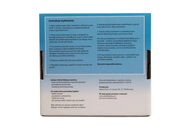 Opera-Tech, Odcisk bobasa, niebieski