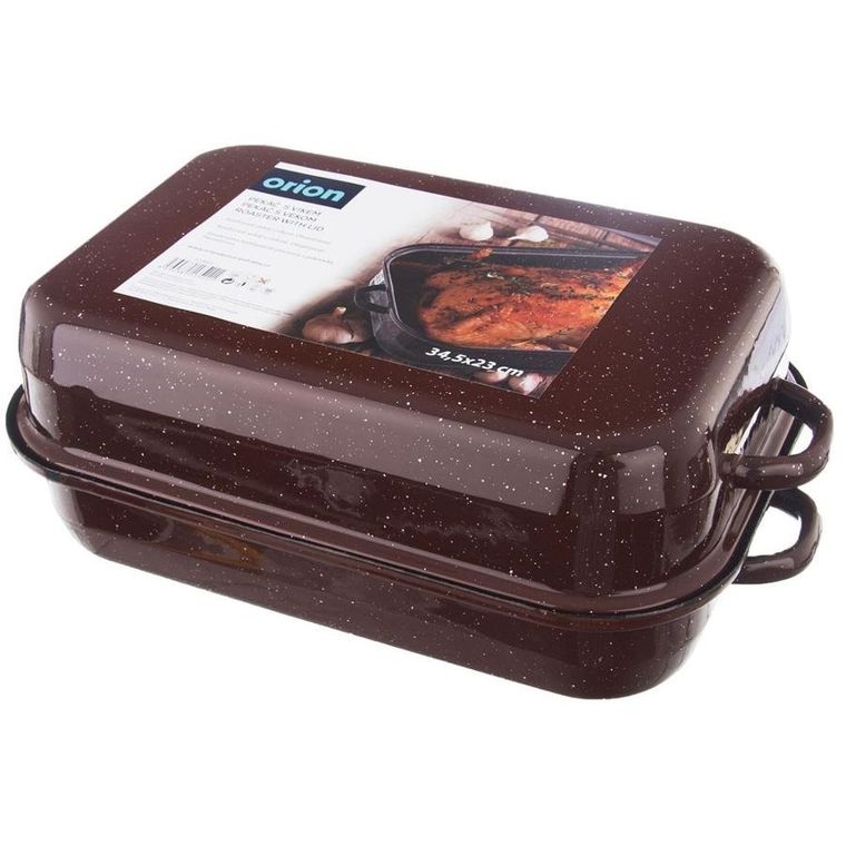 Orion, brytfanna z pokrywką, emaliowana, 2,9 l