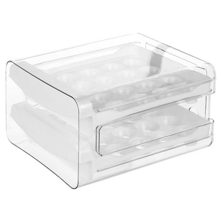 Orion, dwupoziomowy organizer pojemnik do lodówki na 40 jajek 229164