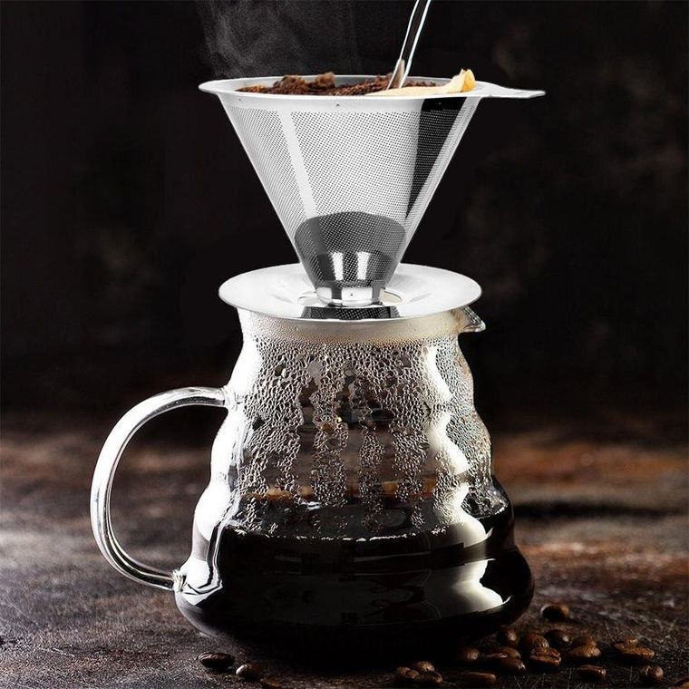 Orion, filtr do zaparzania kawy, stalowy, 10 cm