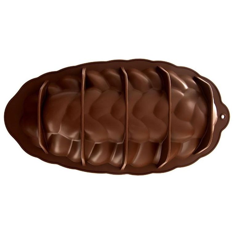 Orion, forma do pieczenia, silikonowa brązowa, 41-20-7.5 cm