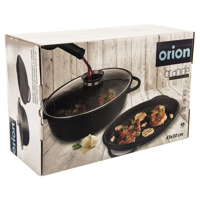 Orion, Grande, brytfanna granitowa 3w1, 10 l
