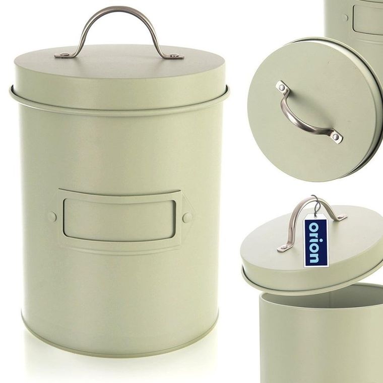 Orion, Greenish, pojemnik do przechowywania, metalowy, zielony, 1,3l