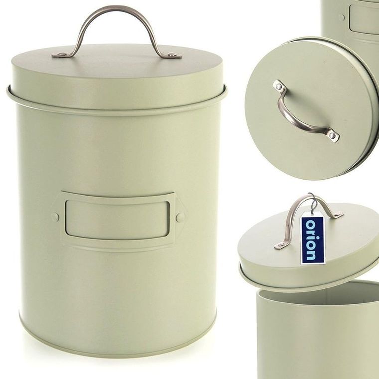 Orion, Greenish, pojemnik do przechowywania, metalowy, zielony, 2,2l