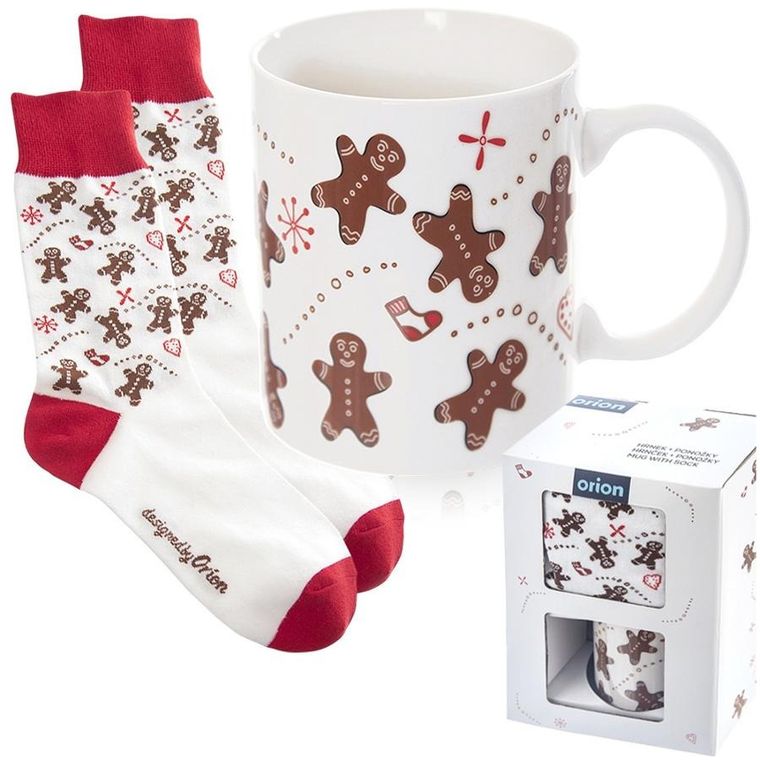 Orion, kubek ze skarpetkami, 350 ml