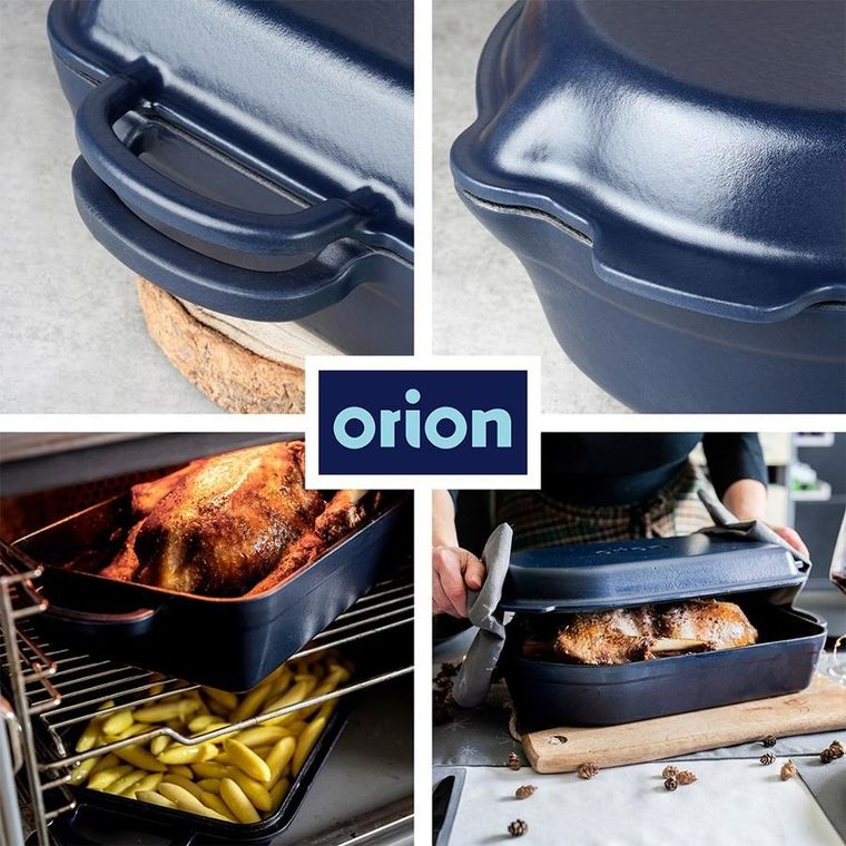 Orion, Litina, brytfanna żeliwna emaliowana, 4/2l