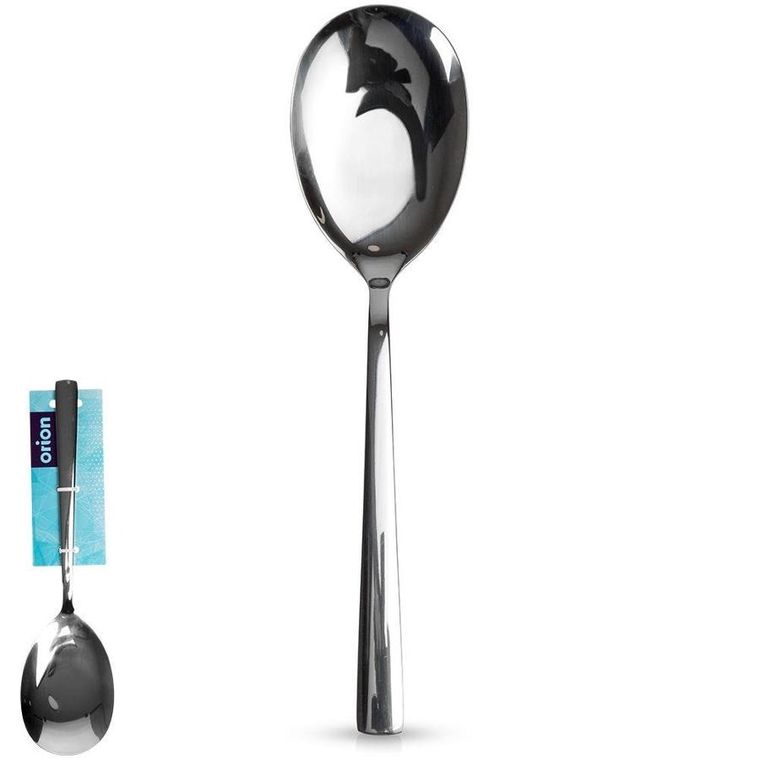 Orion, łyżka do sałaty, stalowa, 25 cm