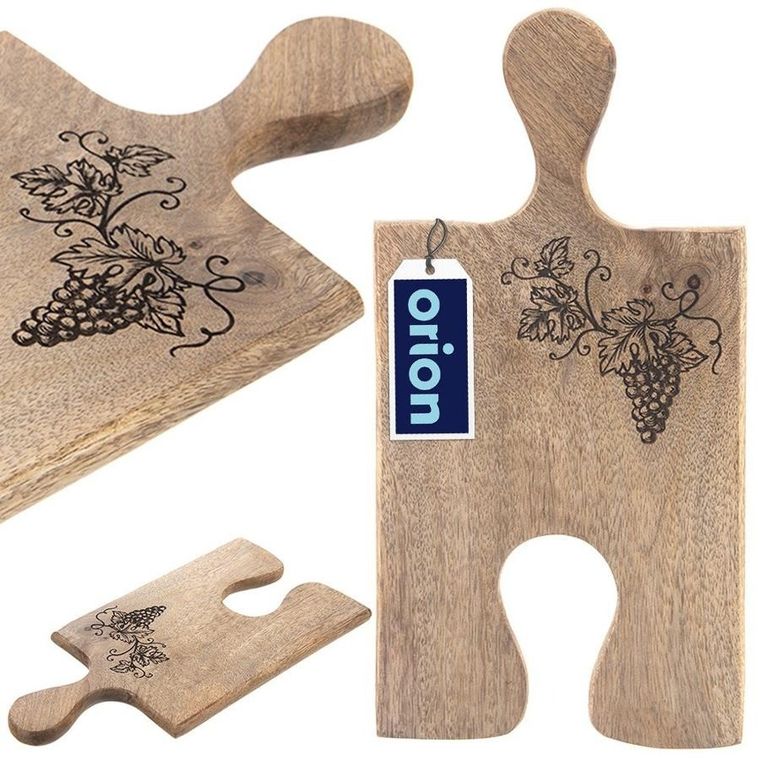 Orion, Mango, deska do krojenia i serwowania drewniana, 29,5-15 cm