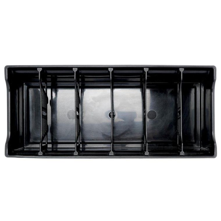 Orion, organizer kuchenny na torebki z przyprawami, czarny, 30-13-8 cm