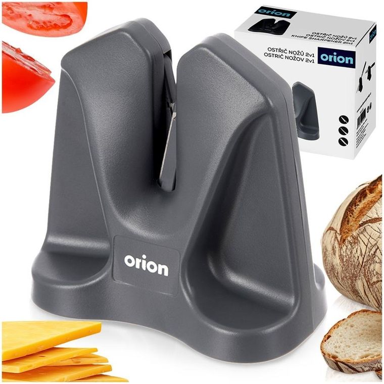 Orion, ostrzałka do noży 2w1, automatyczny kąt ostrzenia, 9,5-5,5-9,5 cm