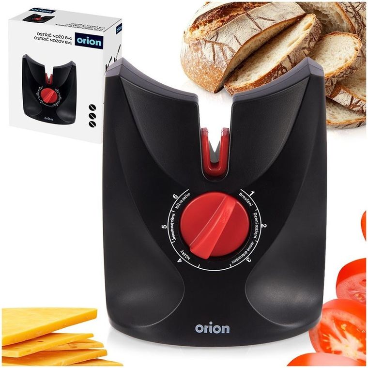 Orion, ostrzałka do noży 6w1, 10-6-12 cm