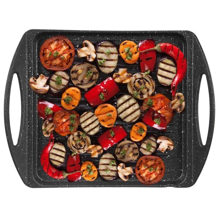 Orion, płyta grillowa, prostokątna, Grande, 34-26,5 cm