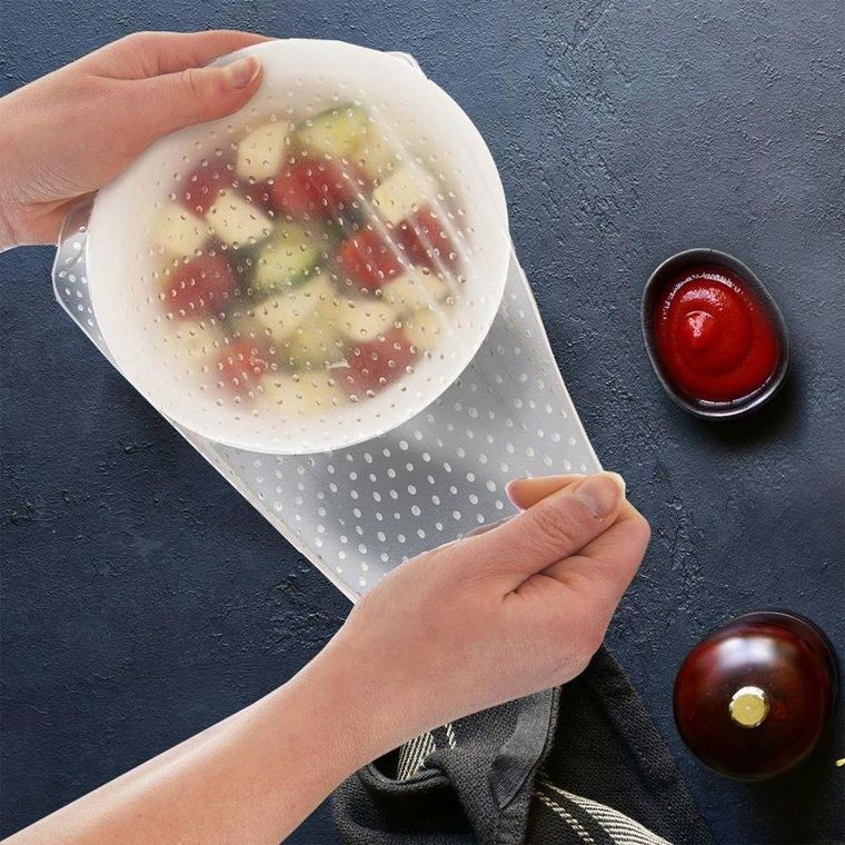 Orion, pokrywki uniwersalne silikonowe, 3 szt.