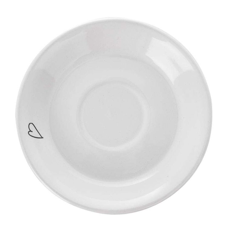 Orion, porcelanowe filiżanki do espresso, białe, 90 ml, 2 szt.