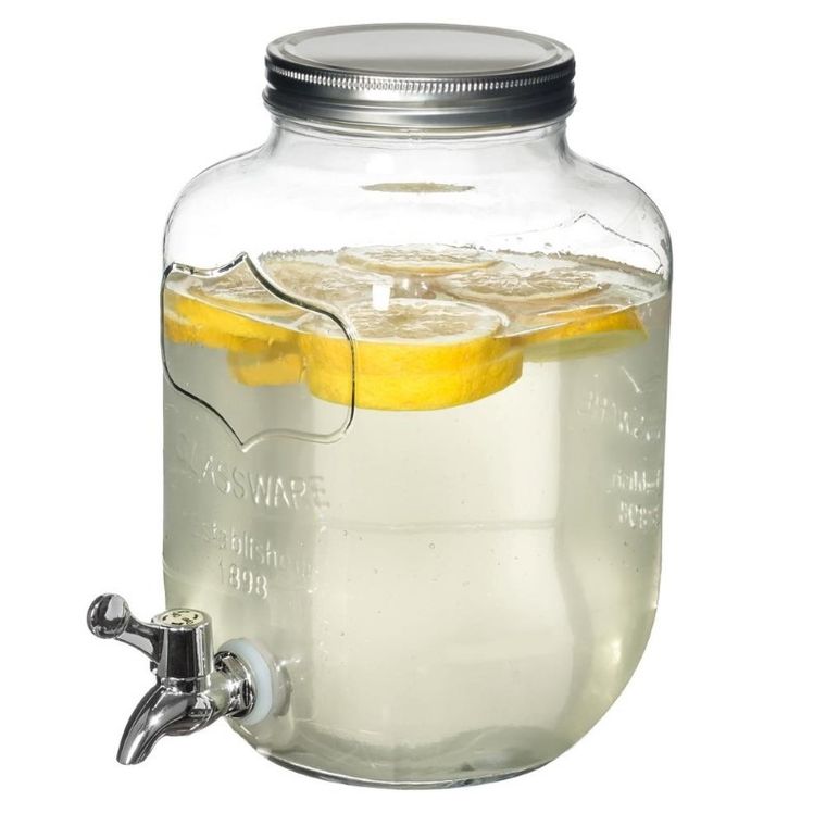 Orion, słój z kranikiem do napojów, stojak, 4l