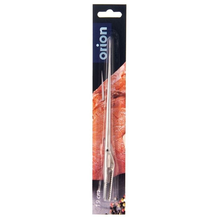 Orion, szpikulec do rolady mięsa, stalowy, 19 cm
