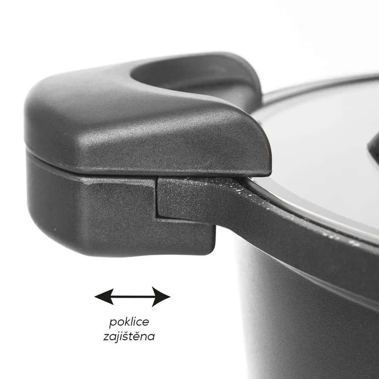 Orion, szybkowar granitowy, grande, 5,5l, 26 cm