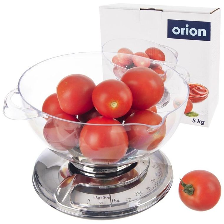 Orion, waga kuchenna mechaniczna z misą, 5 kg