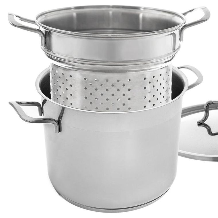 Orion, wkład do gotowania makaronu, stalowy, Anett, 24 cm, 8l