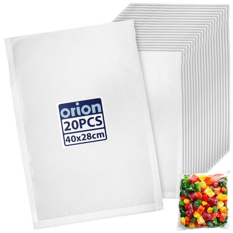 Orion, worki do zgrzewarki próżniowej, 20 szt., 40-28 cm