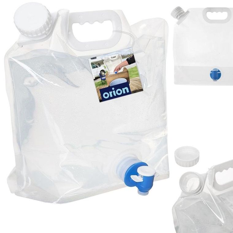 Orion, zbiornik z kranikiem na wodę, składany, 4.8 l