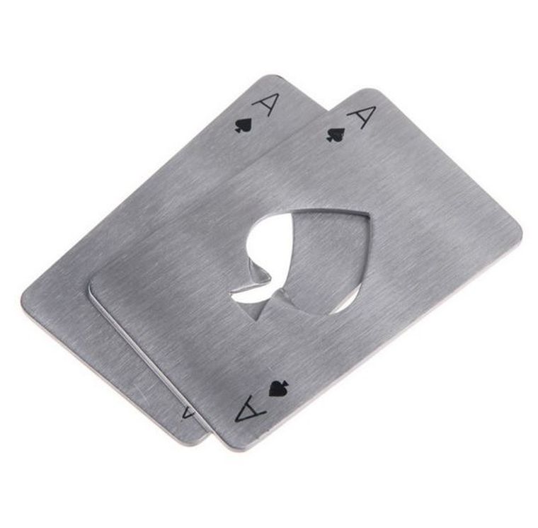 Otwieracz do butelek w kształcie karty As