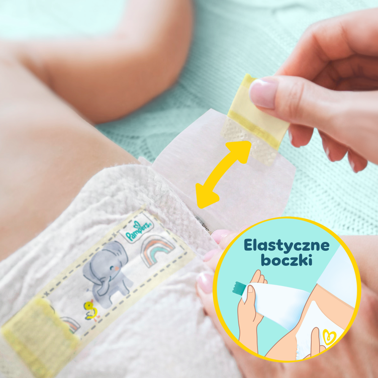 Pampers, Premium Care, pieluchy jednorazowe, rozmiar 4, 9-14 kg, 104 szt.