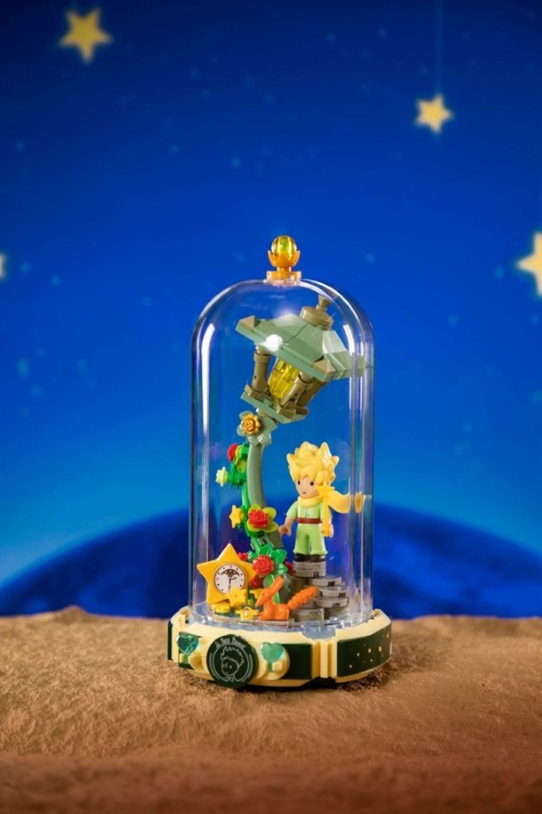 Pantasy, Mały Książę, Lampka Gwiezdny blask, klocki konstrukcyjne, 221 elementów