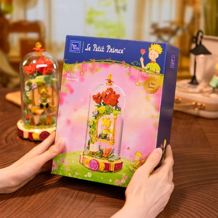Pantasy, Mały Książę, Różana huśtawka, klocki konstrukcyjne, 234 elementy