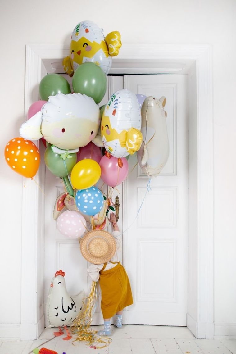 PartyDeco, balon foliowy, pisklę, 78,5-64,5 cm