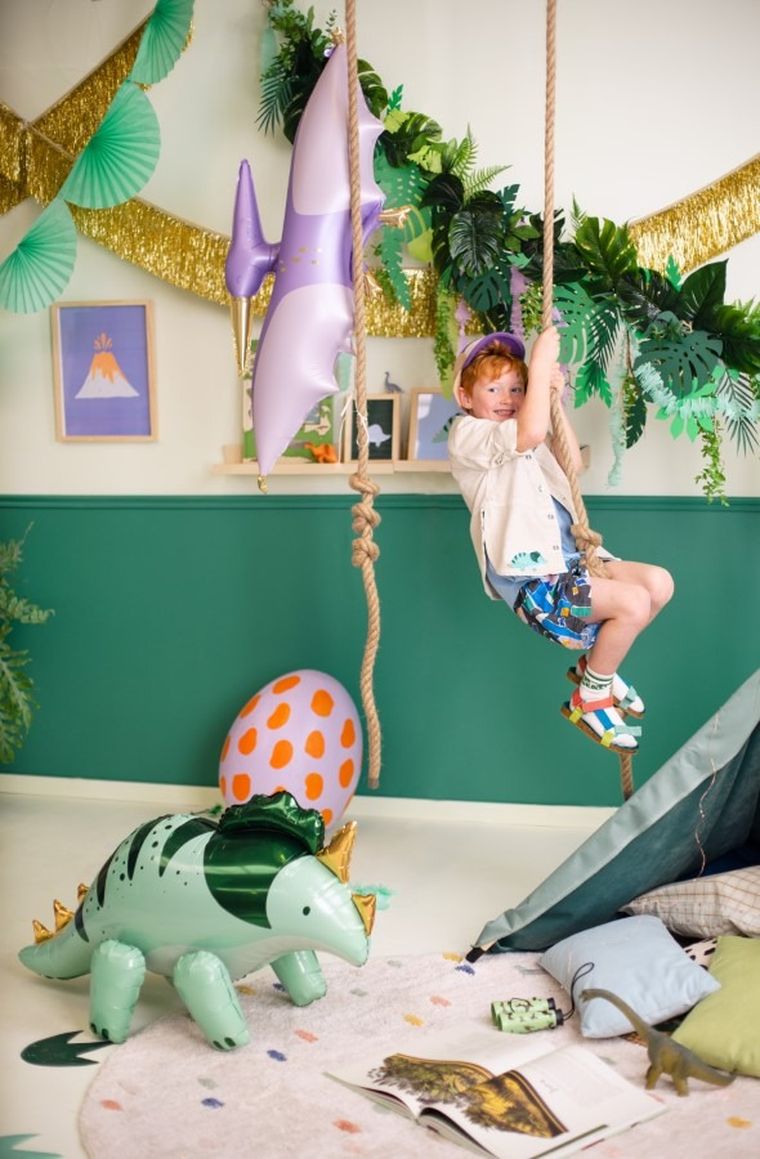 PartyDeco, balon foliowy, pterodaktyl, 120-62 cm