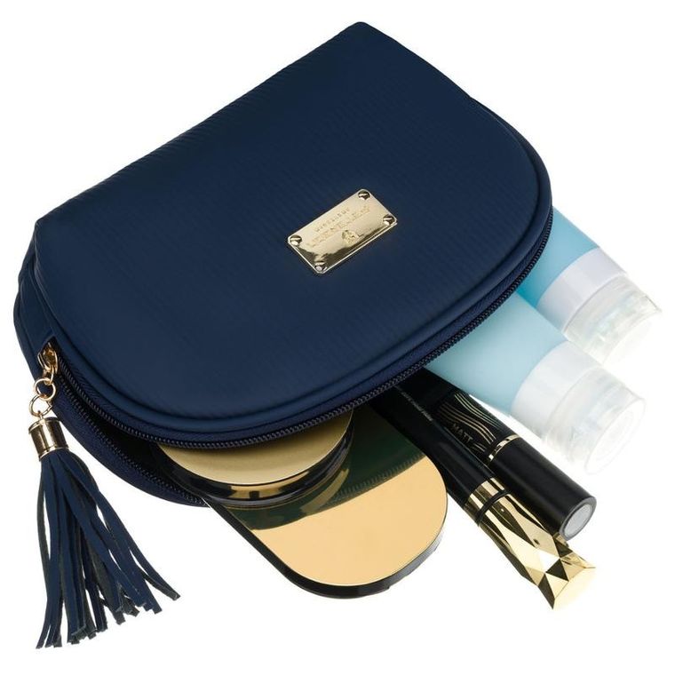 Peterson, kosmetyczka, 1-komorowa, granatowa