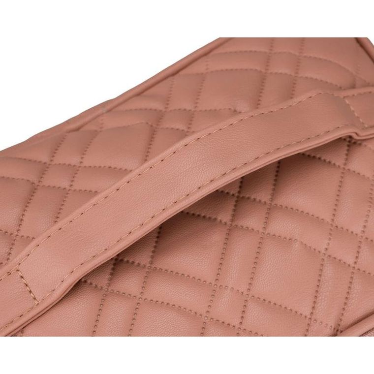 Peterson, kosmetyczka kuferek, różowa