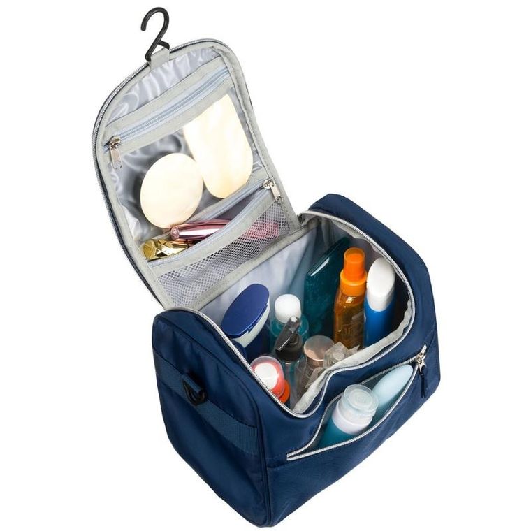 Peterson, kosmetyczka podróżna, granatowa