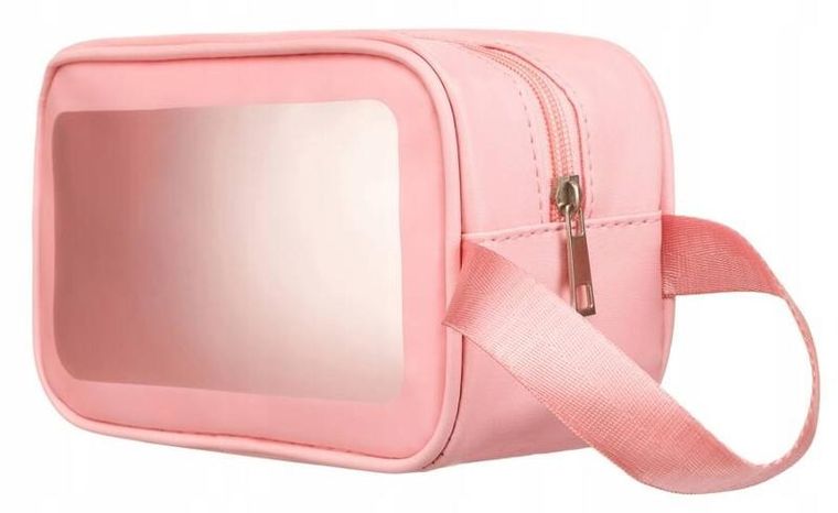 Peterson, kosmetyczka wodoodporna, różowa, 3 szt.