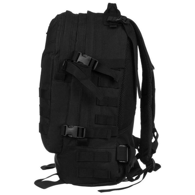 Peterson, plecak militarny, 3-komorowy, czarny