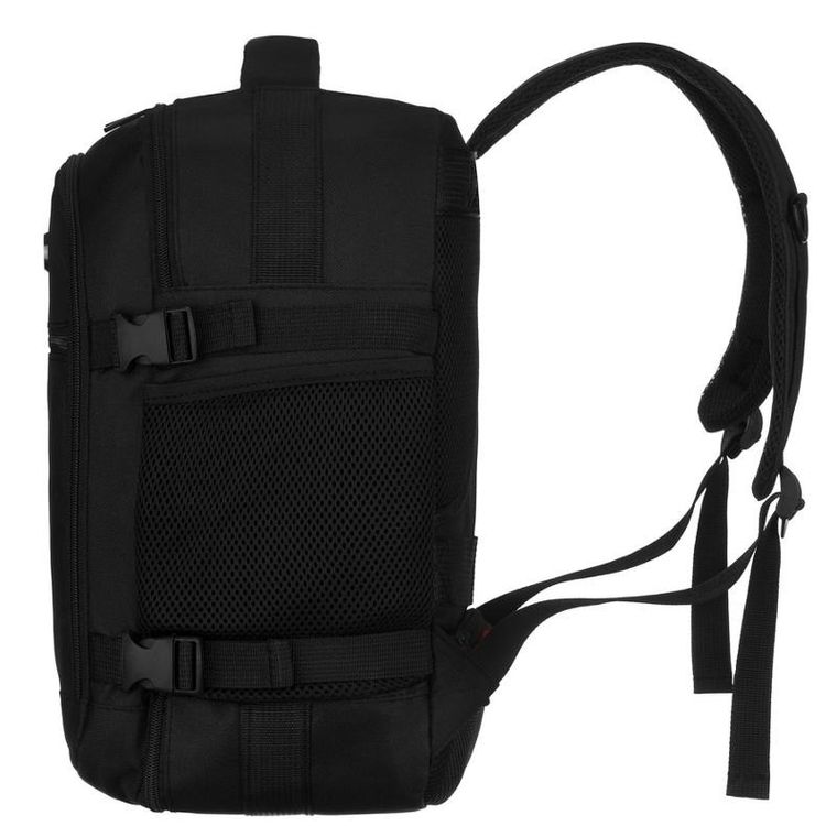 Peterson, plecak podróżny plecak, 2-komorowy, czarny