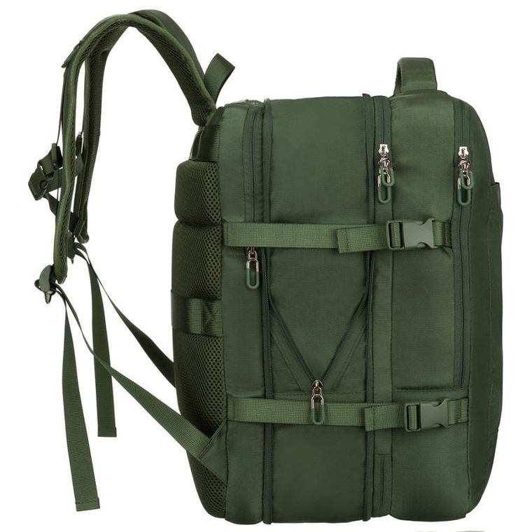 Peterson, plecak podróżny z miejscem na laptopa i portem USB, zielony