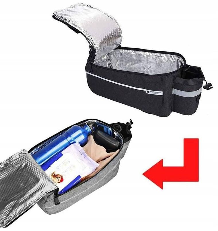 Peterson, sakwa rowerowa na bagażnik