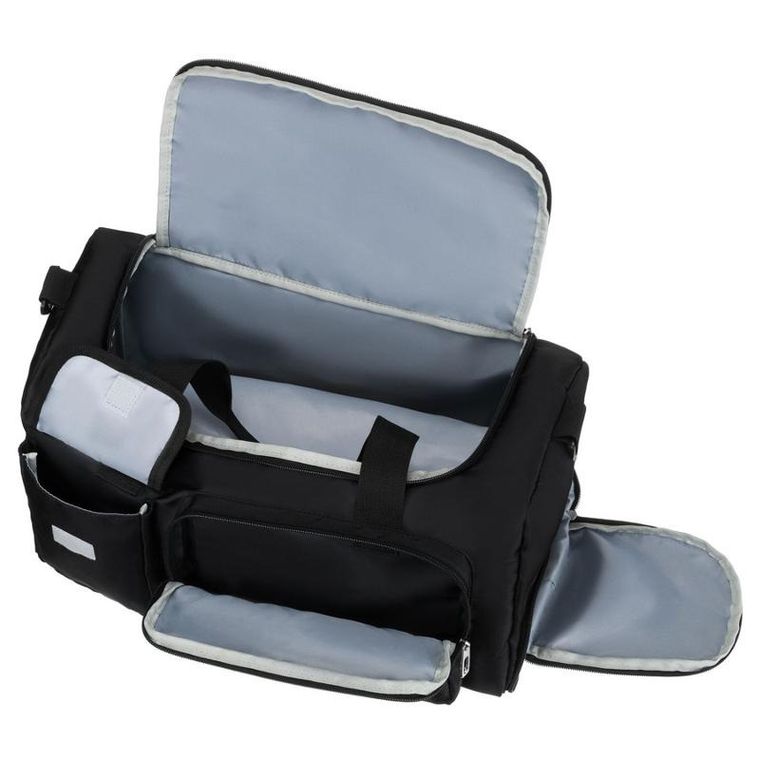 Peterson, sportowa torba podróżna, czarna