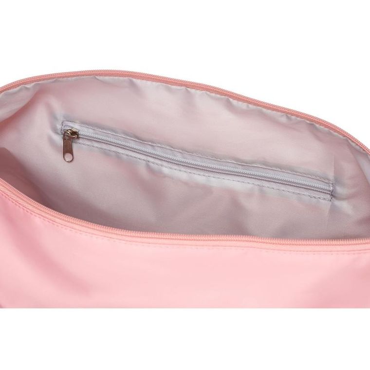 Peterson, torba weekendowa, z uchwytami, różowa