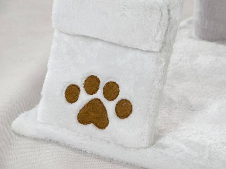 Pethaus, drapak dla kota, biały, 132 cm