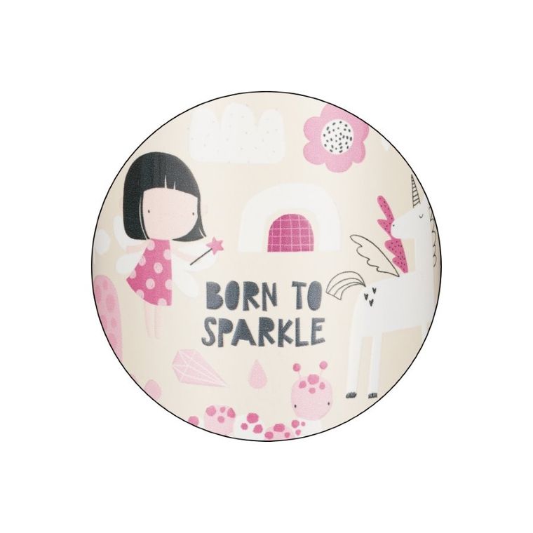 Petite&Mars, butelka termiczna ze stali nierdzewnej ze słomką, twinkling fairy, 350 ml